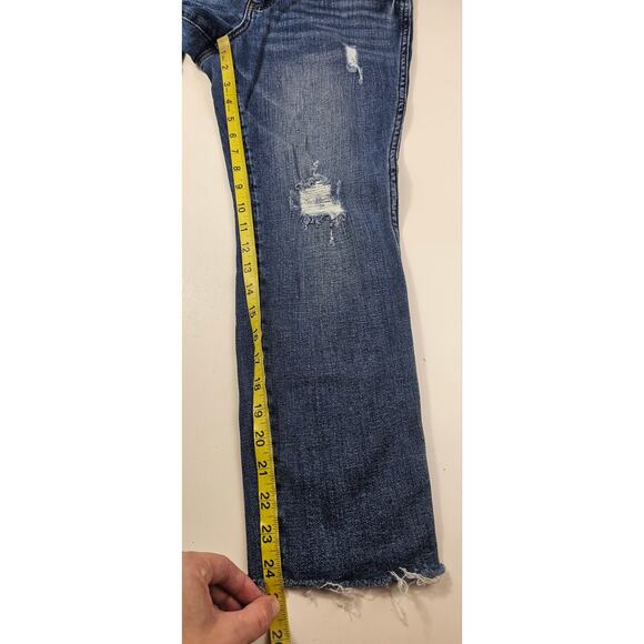 Catherine fab ab boyfriend CUT OFF 4 (4p) jeans high rise capri kut from kloth - Picture 5 of 7